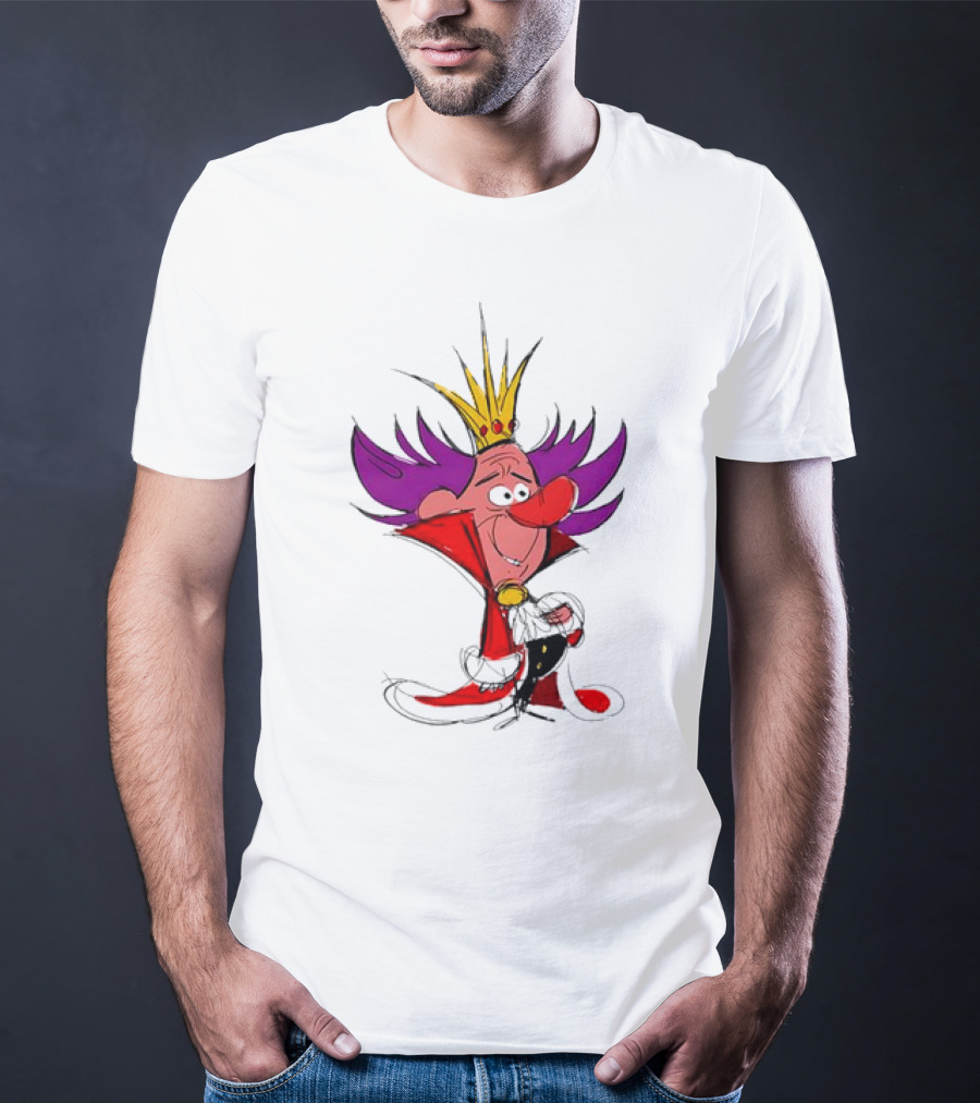 Disney Villains Cartoon Queen Of Hearts T-Shirt