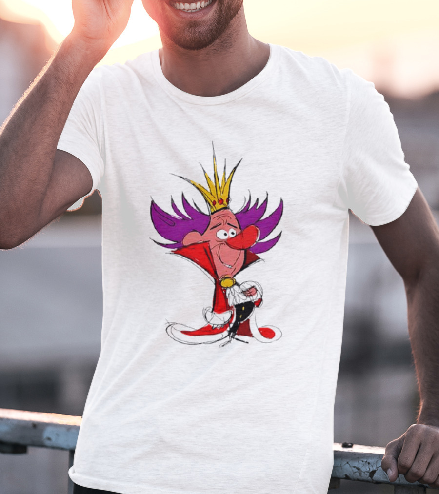 Disney Villains Cartoon Queen Of Hearts T-Shirt