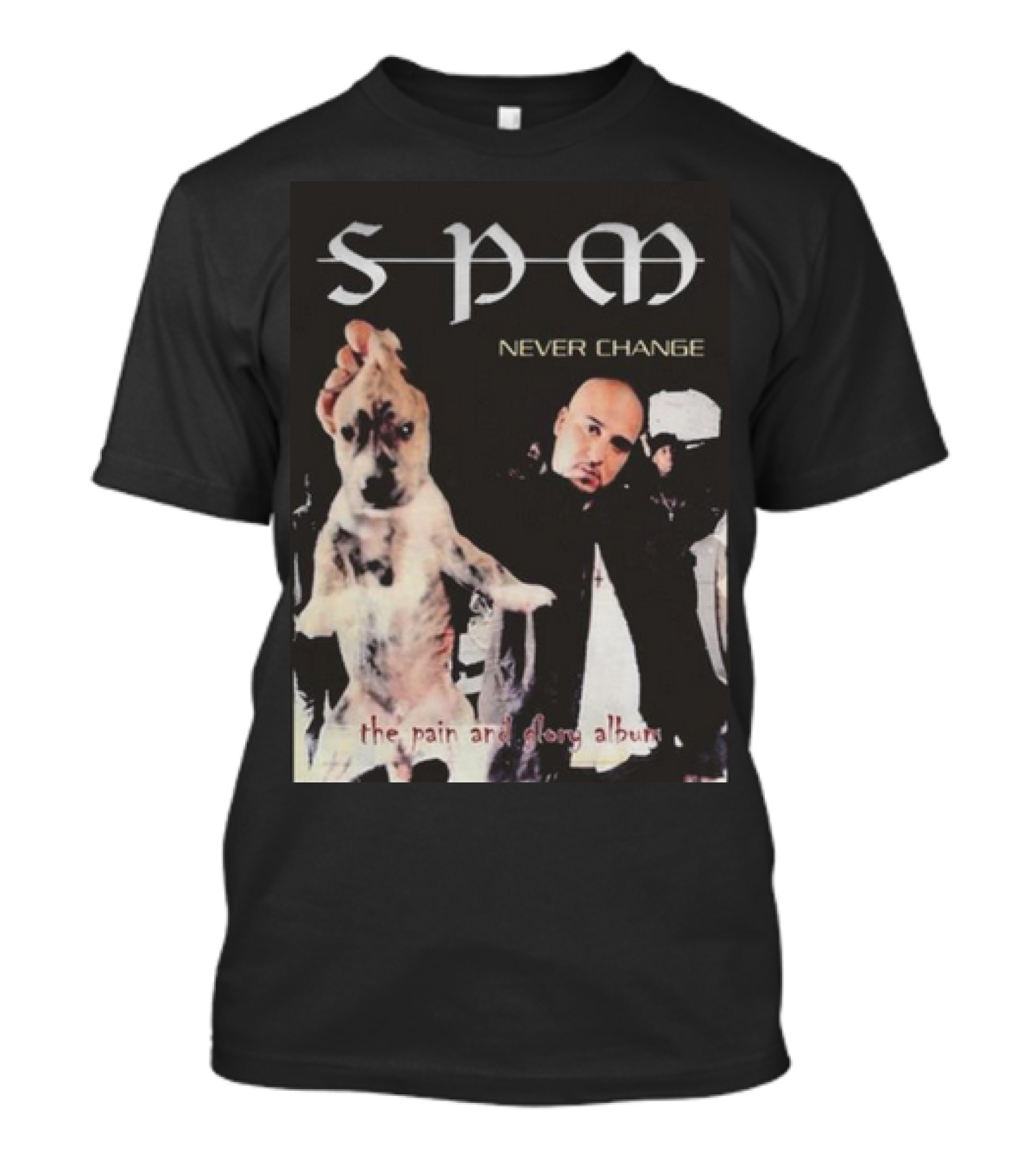 SPM Never Change The Pain And Glory Album T-Shirt