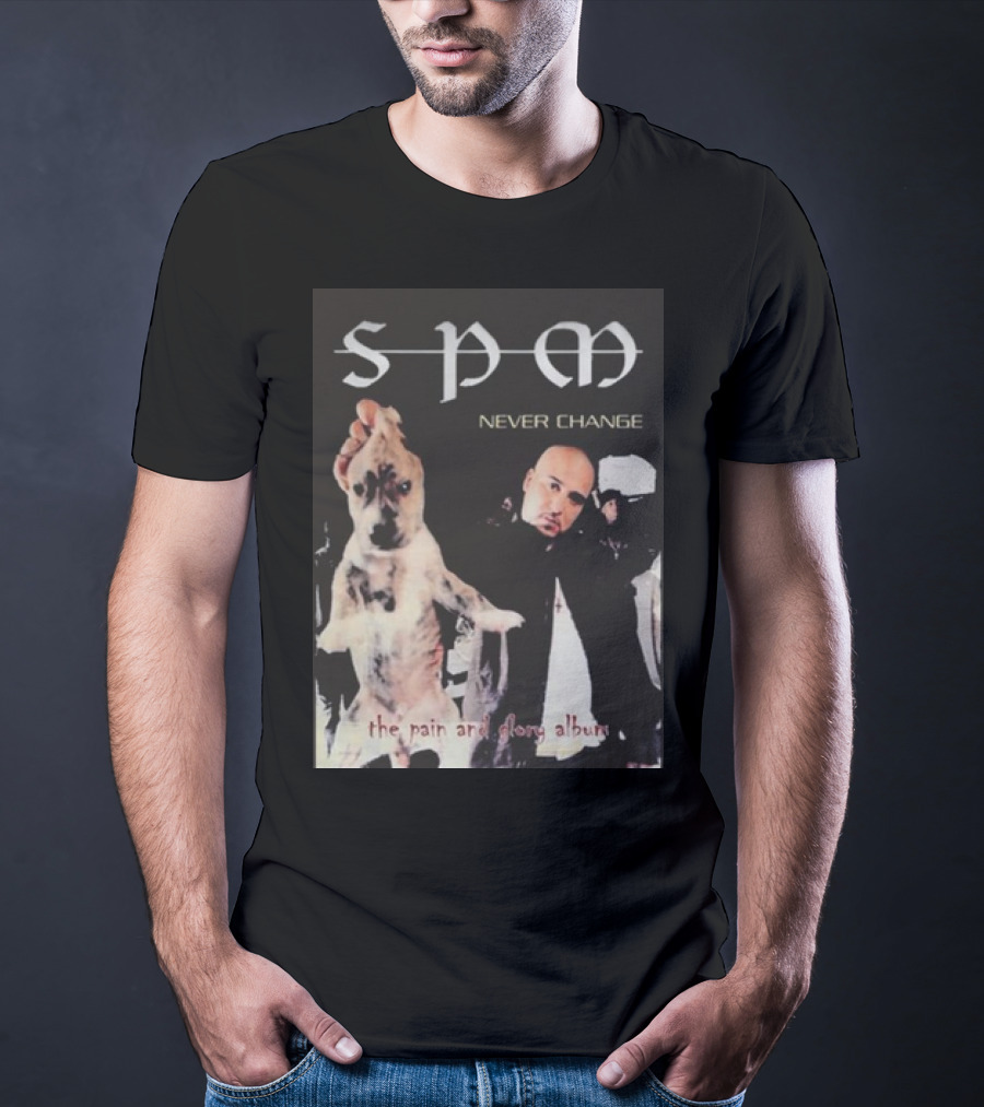 SPM Never Change The Pain And Glory Album T-Shirt