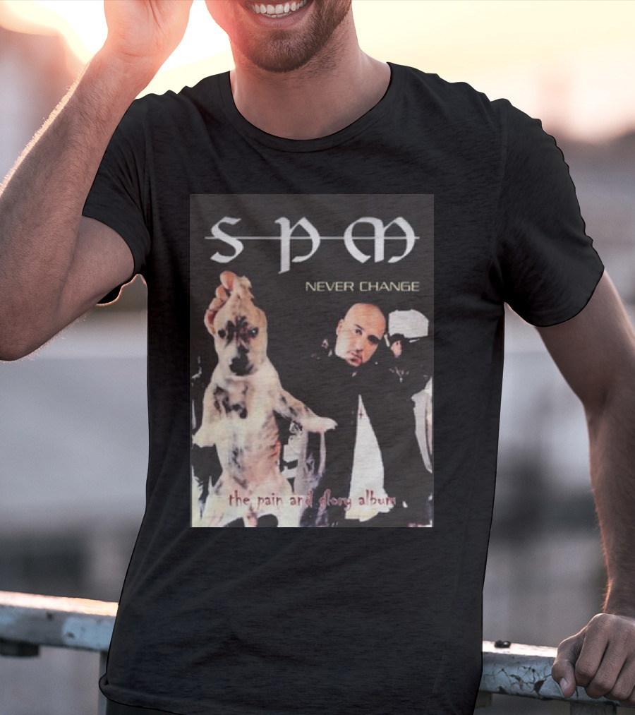 SPM Never Change The Pain And Glory Album T-Shirt