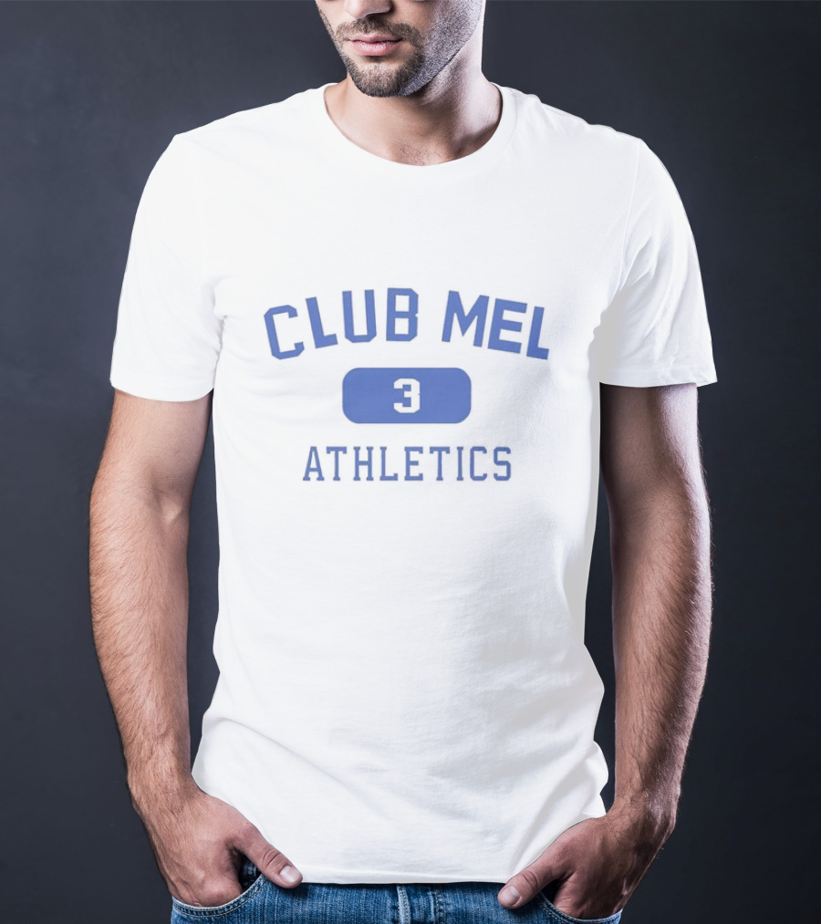 Club Mel Athletics Number 3 T-Shirt