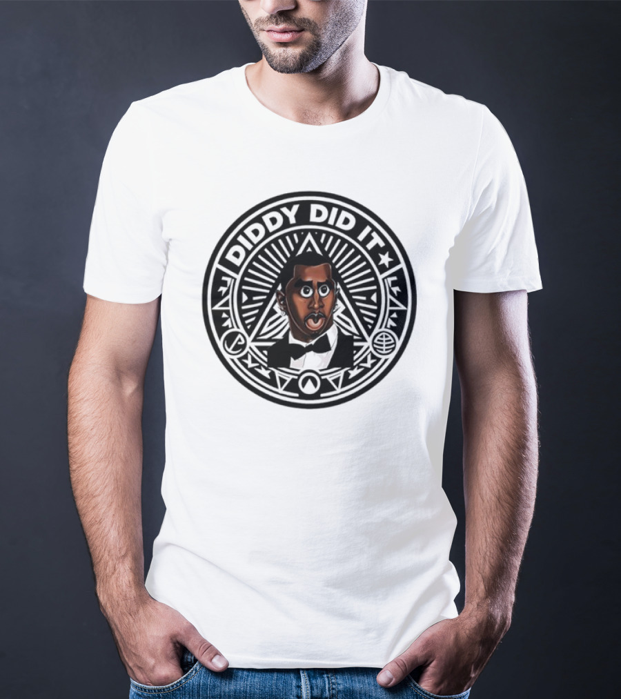 Diddy Did It Illuminati Style Freak Off Party T-Shirt