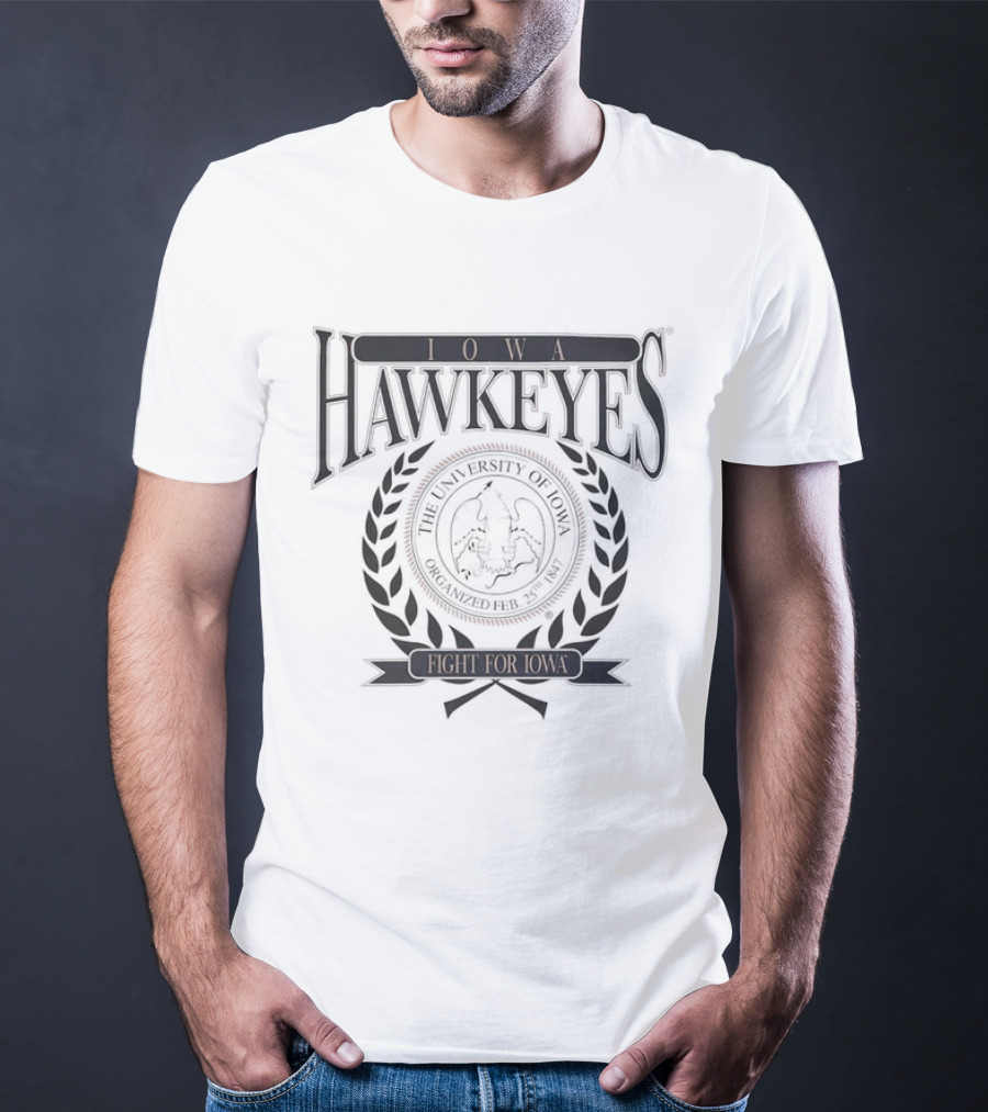Iowa Hawkeyes The University Of Iowa Fight For Iowa T-Shirt
