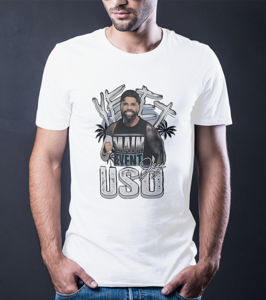 YEEET Main Event Jey Uso WWE Signature T-Shirt