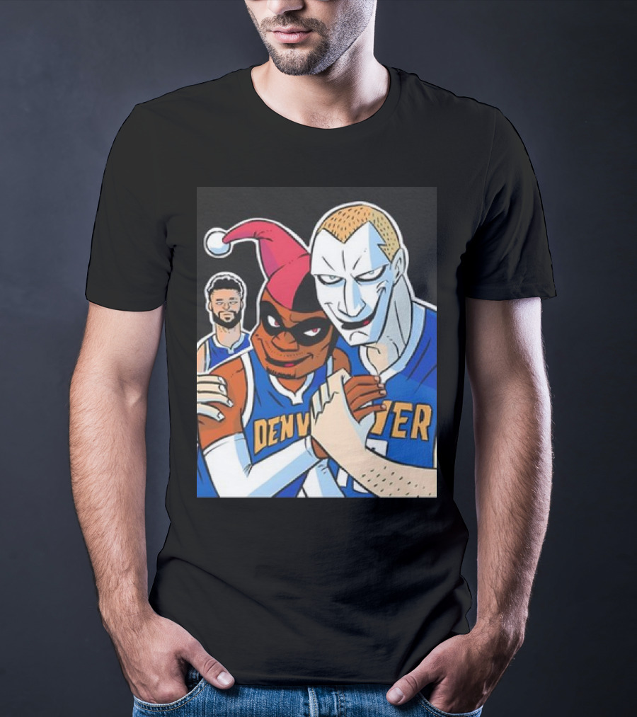 Jokic Russ Jokic Russell Westbrook Denver Nuggets Basketball Jokic Comic T-Shirt