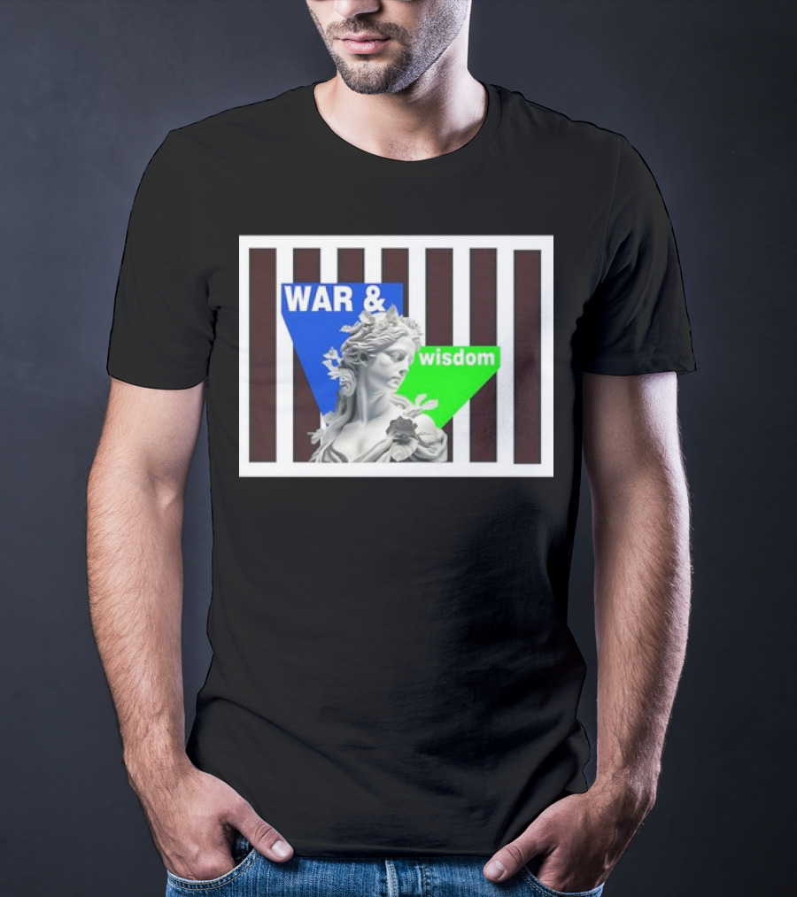 War And Wisdom Statue T-Shirt