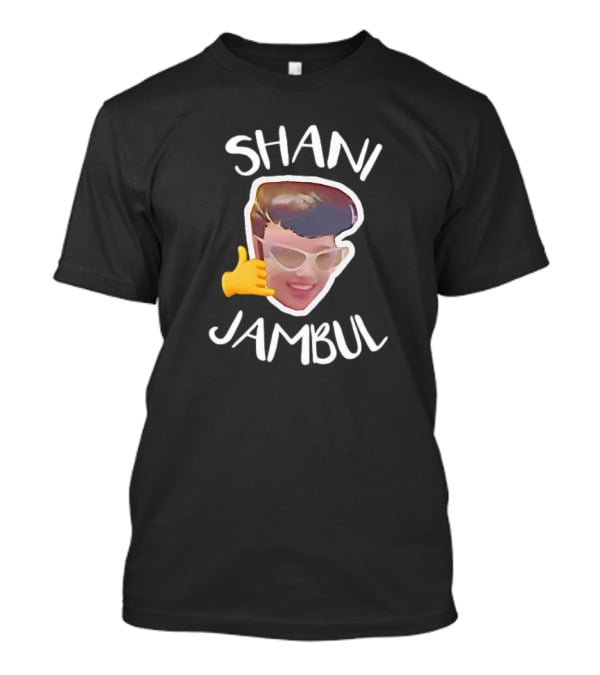 SHANI JAMBUL Emoji Sunglasses Face T-Shirt