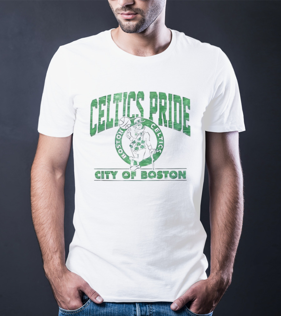 Celtics Pride Boston Celtics City Of Boston T-Shirt
