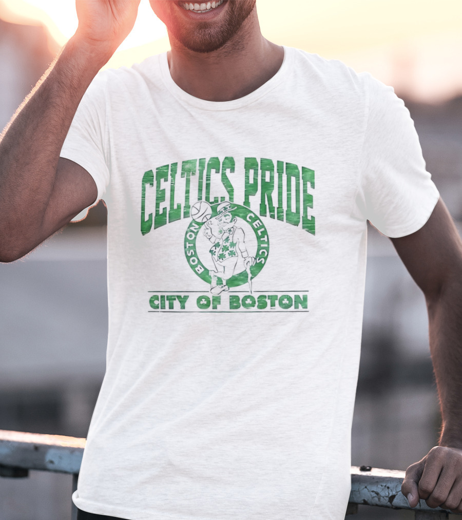 Celtics Pride Boston Celtics City Of Boston T-Shirt