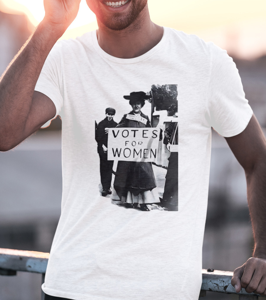 Votes For Women Vintage Suffragette Protest Historical Movement MJ Spider-Man Far From Home T-Shirt