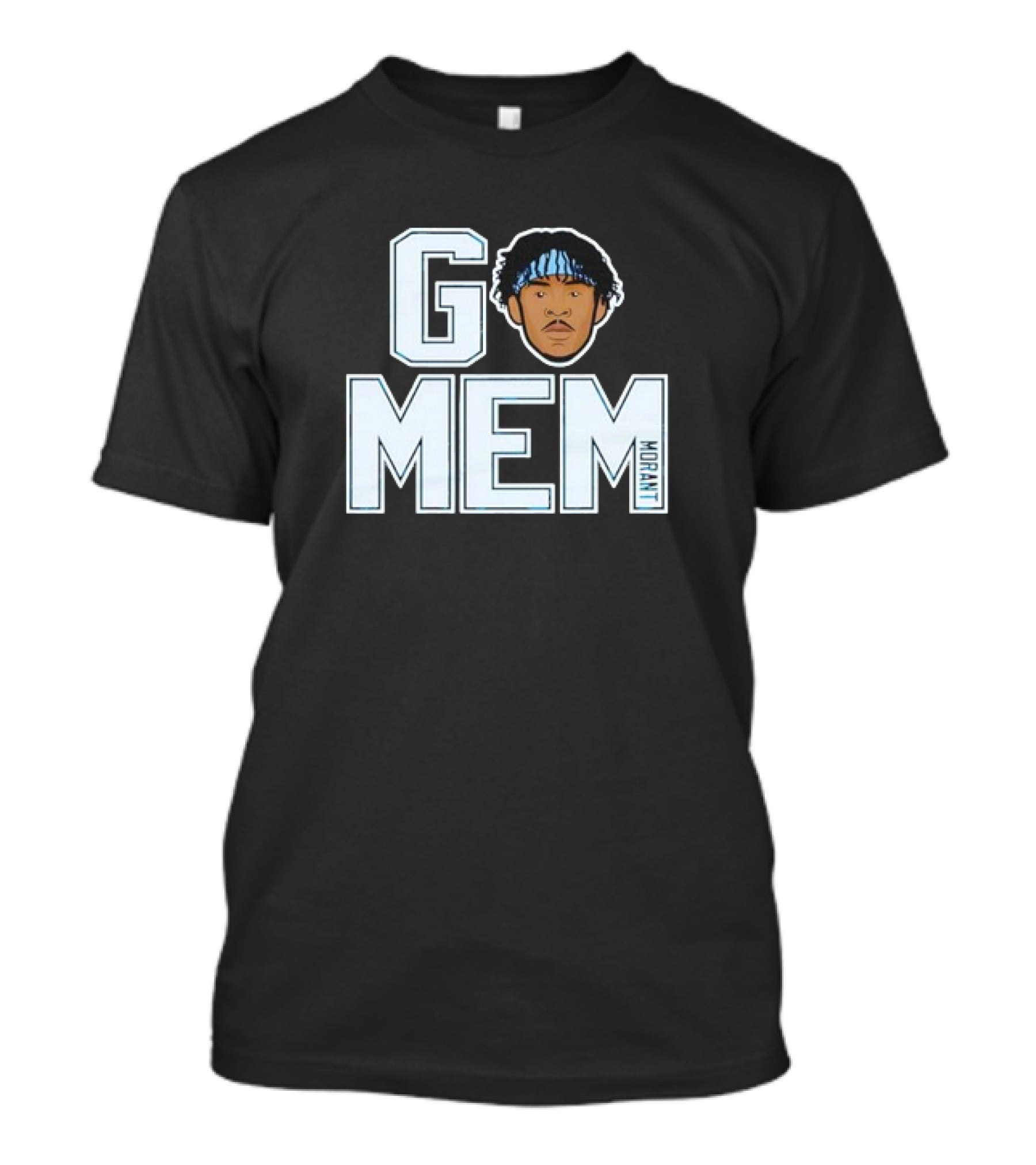 Ja Morant GO MEM Basketball Morant Headband Fan T-Shirt