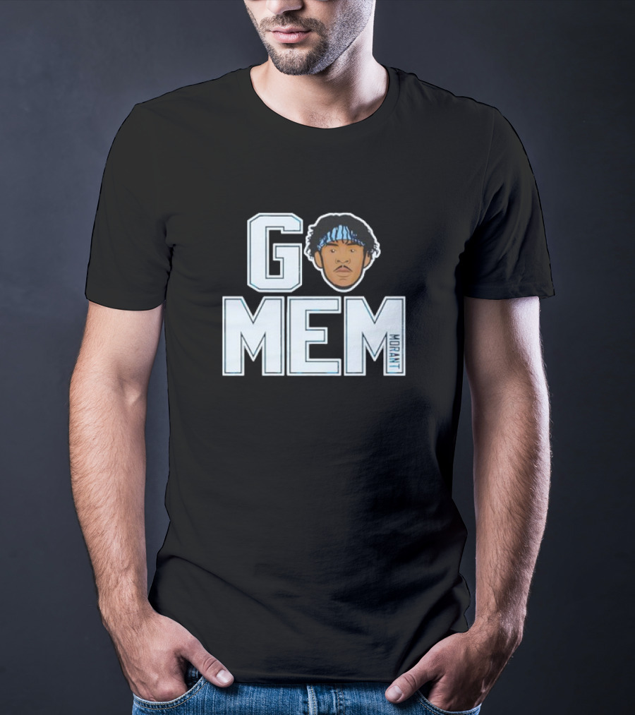 Ja Morant GO MEM Basketball Morant Headband Fan T-Shirt