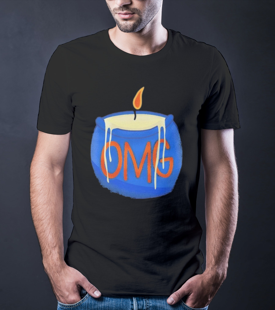 New York Mets OMG Rally Candle Baseball Fan T-Shirt