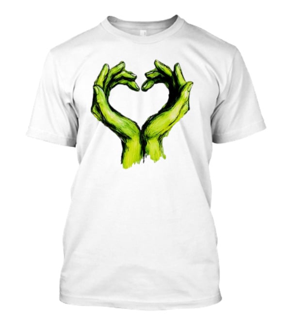Green Hands Heart Love T-Shirt