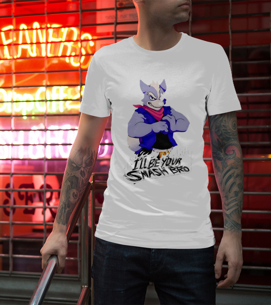 I'll Be Your Smash Bro Wolf Furry T-Shirt