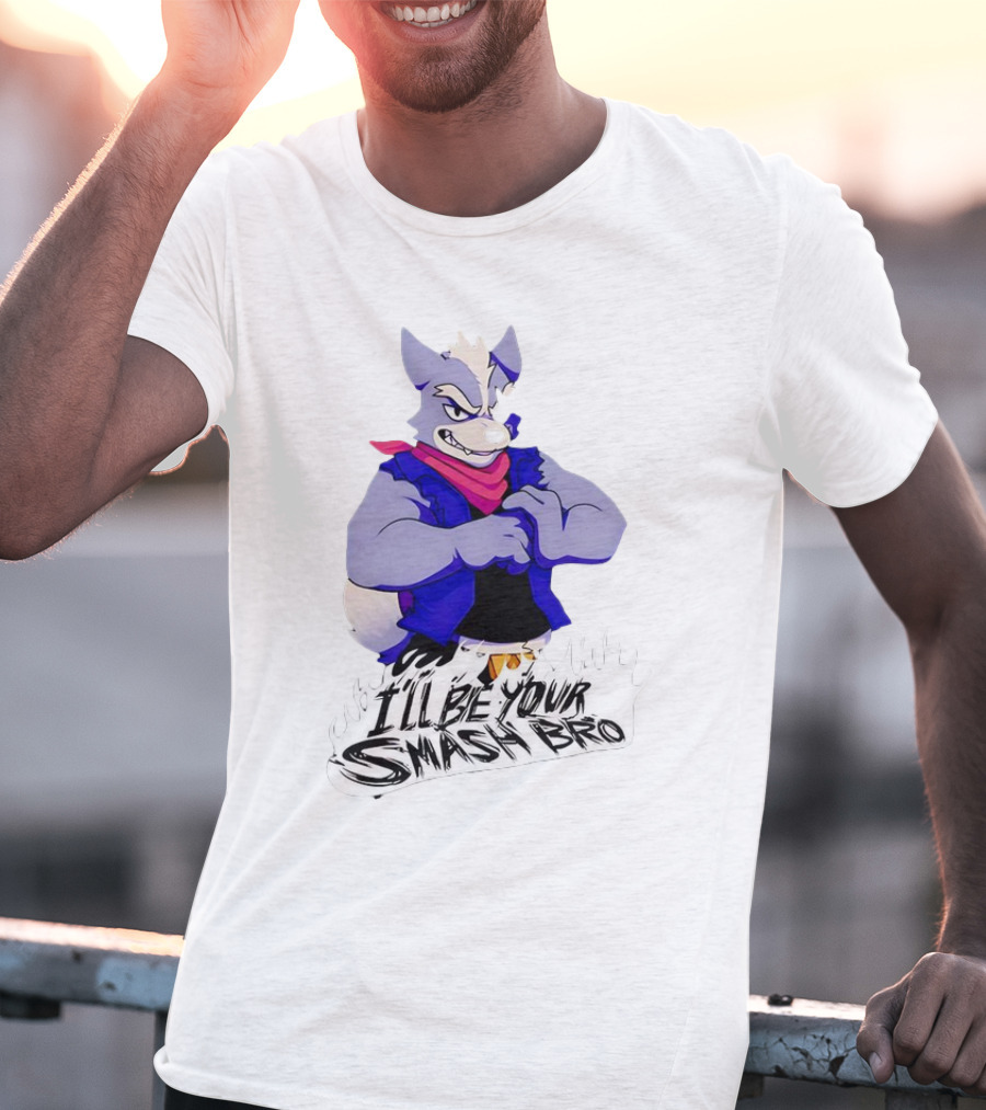 I'll Be Your Smash Bro Wolf Furry T-Shirt