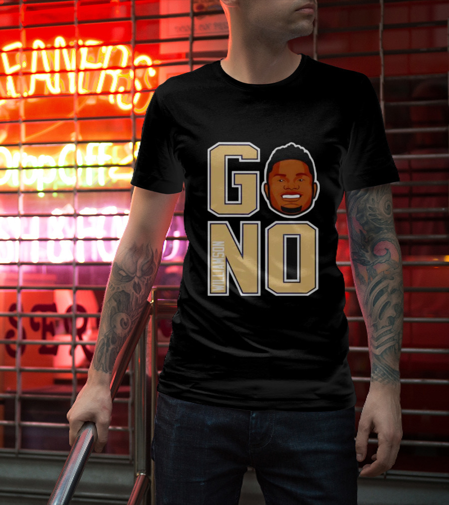 Zion Williamson GO NO Face Basketball T-Shirt