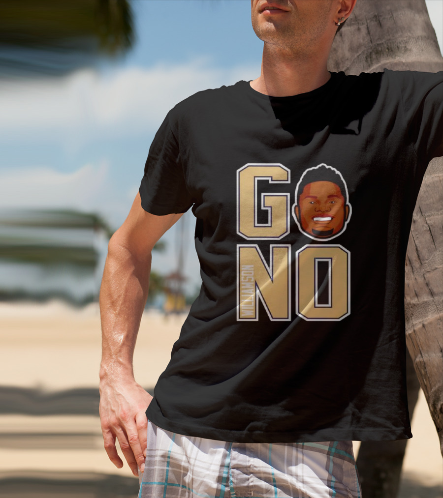 Zion Williamson GO NO Face Basketball T-Shirt