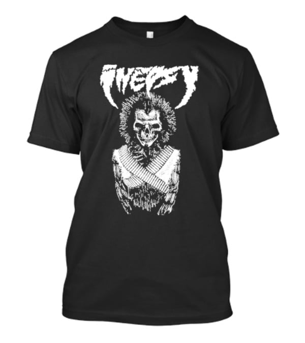 Inepsy See You In Hell Skeleton Bandolier T-Shirt