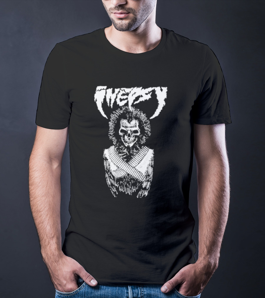 Inepsy See You In Hell Skeleton Bandolier T-Shirt