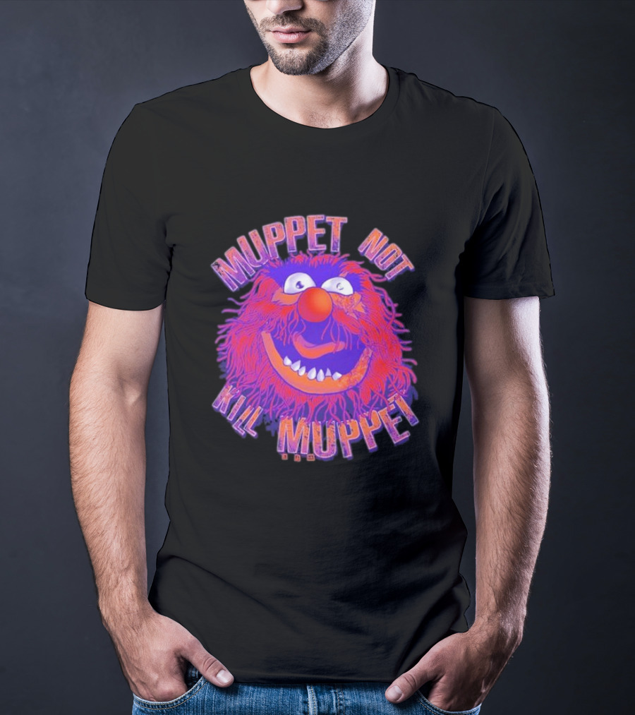 Muppet Not Kill Muppet Animal 1984 T-Shirt
