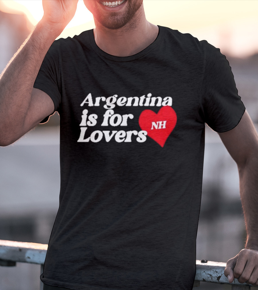 Niall Horan Argentina Is For Lovers Heart NH T-Shirt