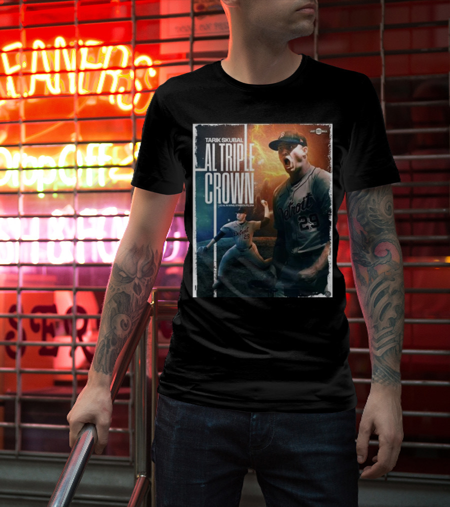TARIK SKUBAL DETROIT 29 AL TRIPLE CROWN T-Shirt