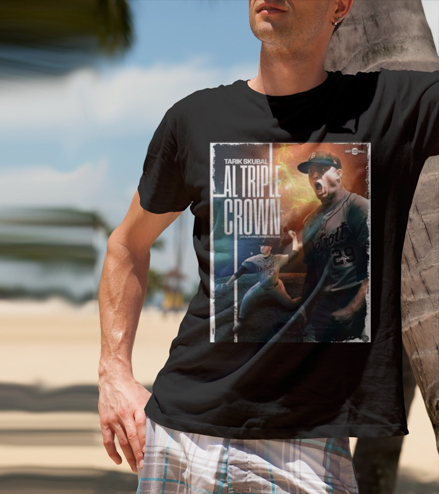 TARIK SKUBAL DETROIT 29 AL TRIPLE CROWN T-Shirt