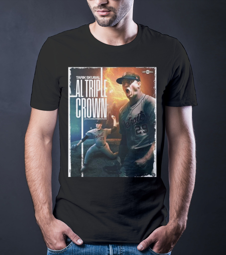 TARIK SKUBAL DETROIT 29 AL TRIPLE CROWN T-Shirt