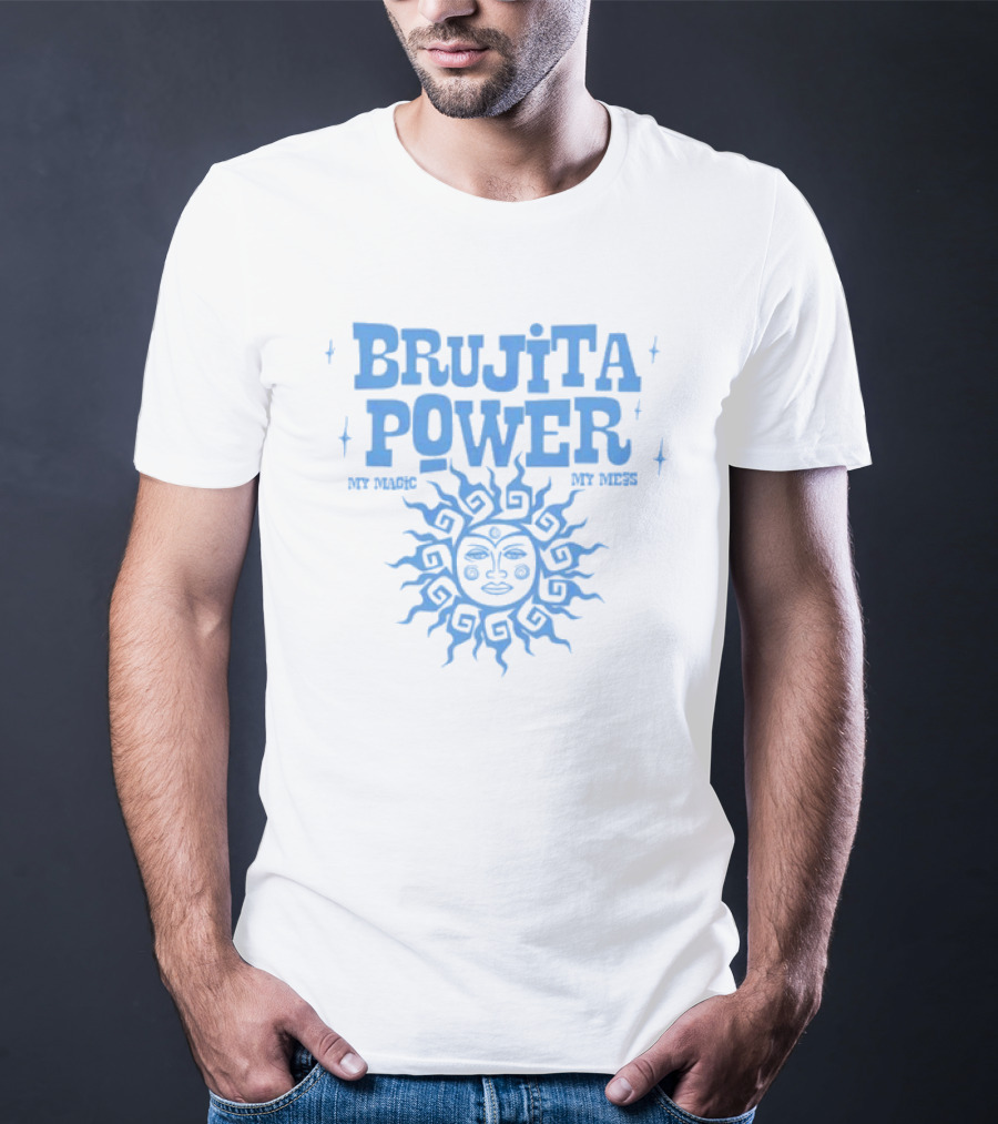 Brujita Power My Magic My Mess Retro Sun T-Shirt