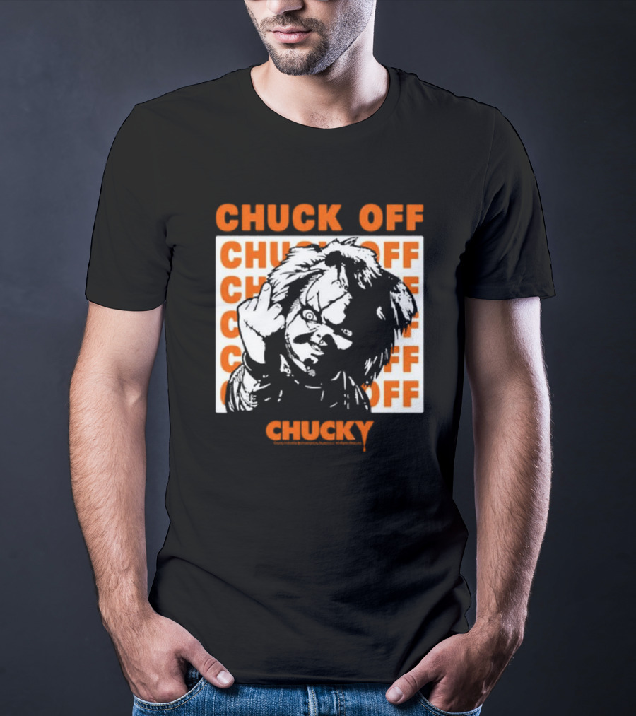 Chuck Off Chucky Horror Icon Society T-Shirt
