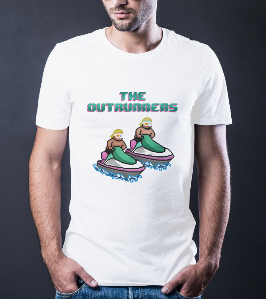 The Outrunners Retro Jet Ski Racing T-Shirt