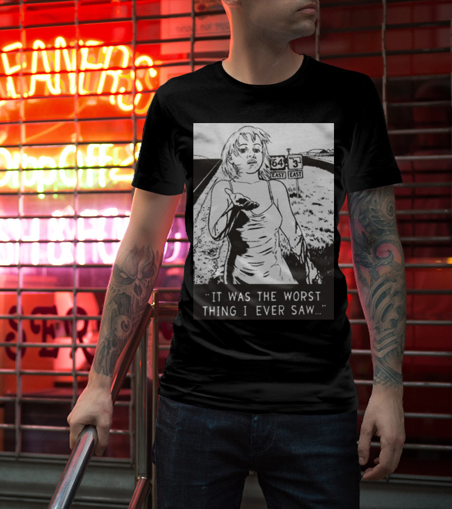 Chat Pile Shame It Was The Worst Thing I Ever Saw Route 64 3 East T-Shirt