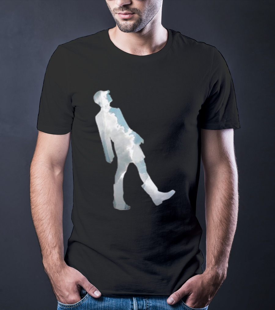 Woosung 4444 Cloud Silhouette Stroll T-Shirt