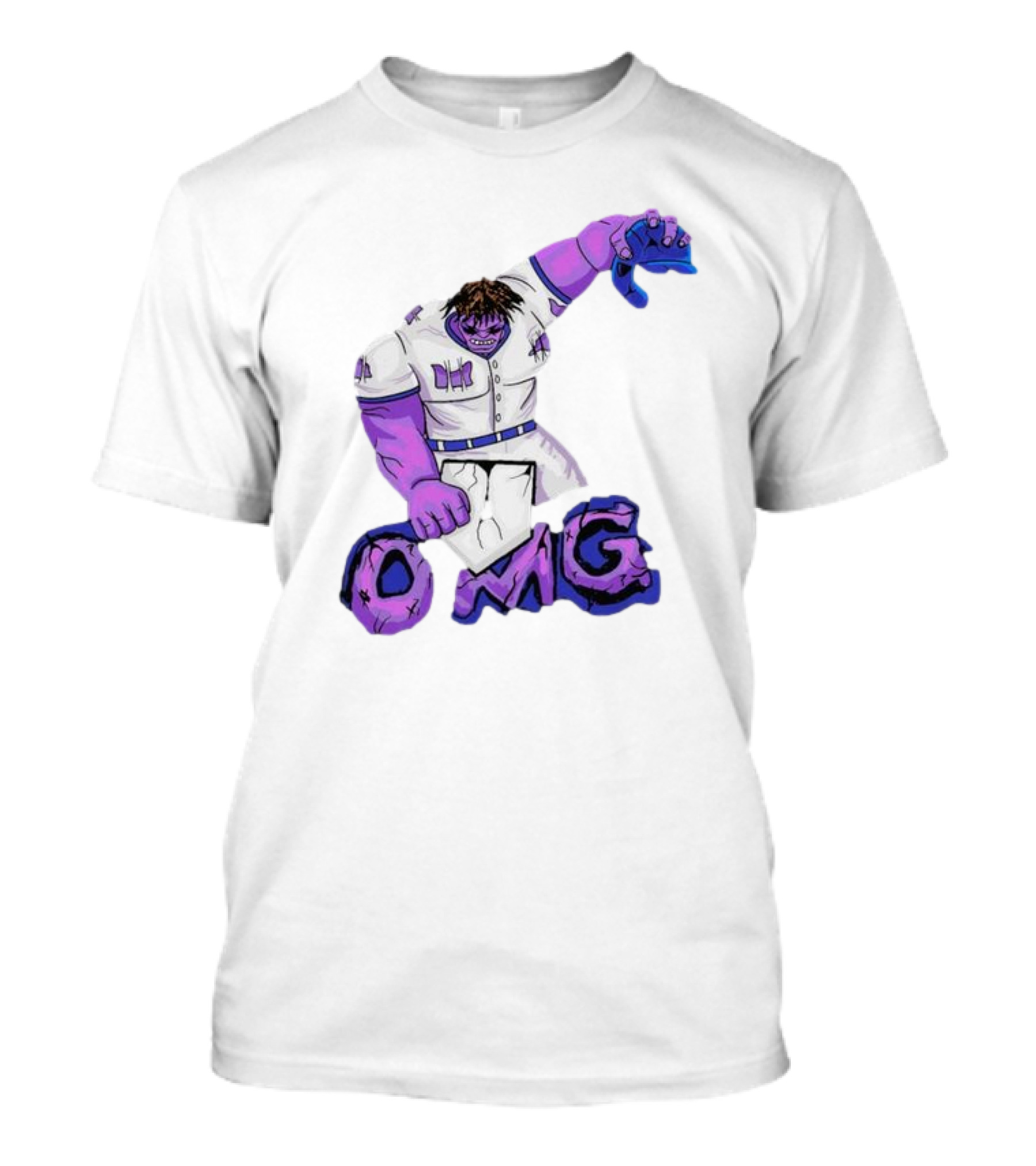 New York Mets OMG Hulk Baseball Smash T-Shirt