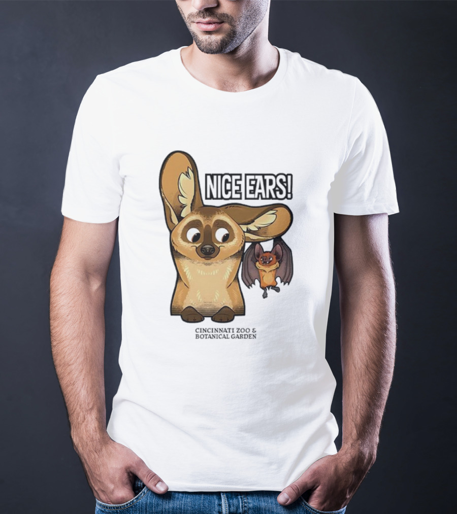 Nice Ears Cincinnati Zoo And Botanical Garden Animal Characters T-Shirt