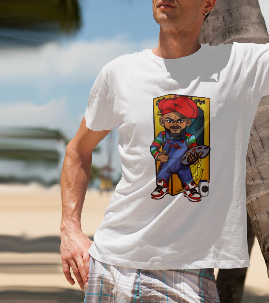The Real McCoy JDX Cartoon Artist With Palette And Brush T-Shirt