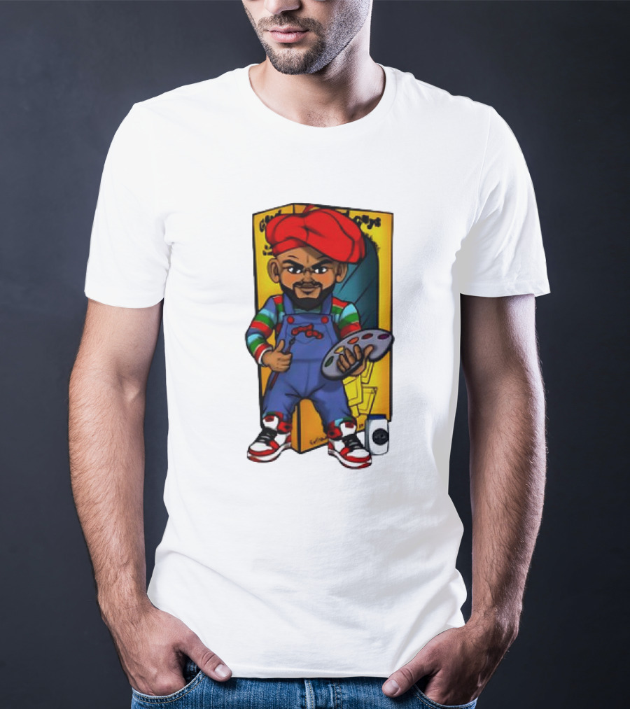 The Real McCoy JDX Cartoon Artist With Palette And Brush T-Shirt