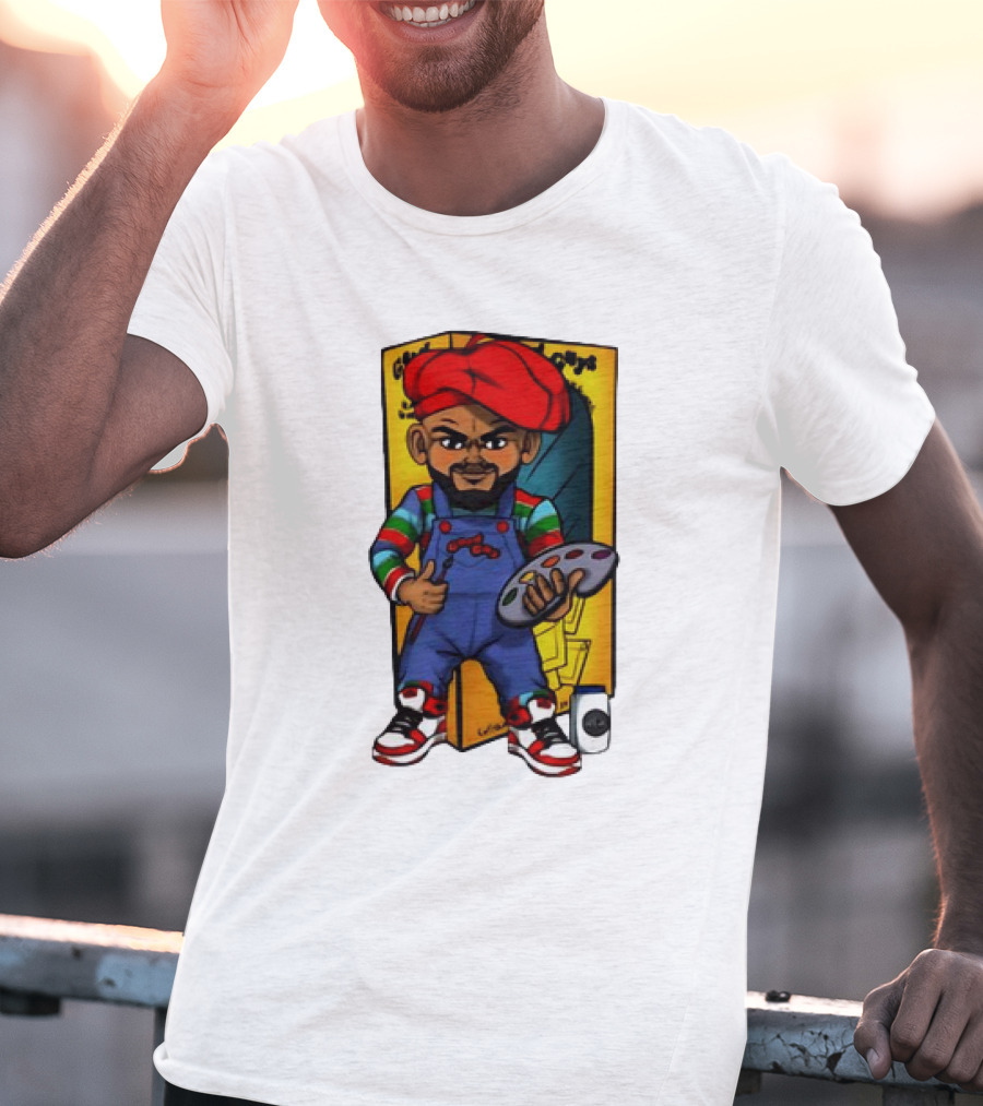 The Real McCoy JDX Cartoon Artist With Palette And Brush T-Shirt