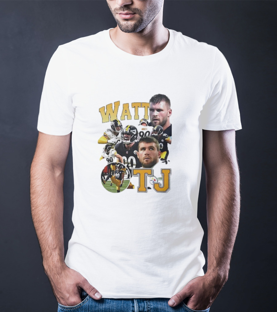 Watt Tj Pittsburgh Steelers Football 90 T-Shirt