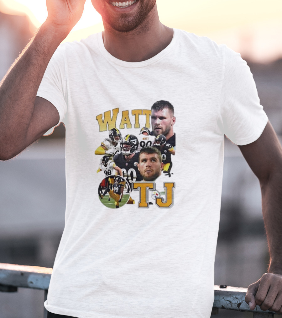 Watt Tj Pittsburgh Steelers Football 90 T-Shirt