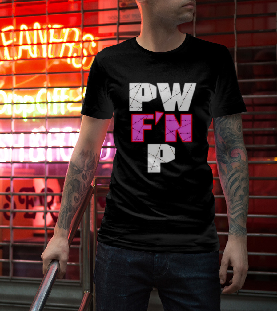 Chris Havius PW F’N P Retro Barbed Wire T-Shirt