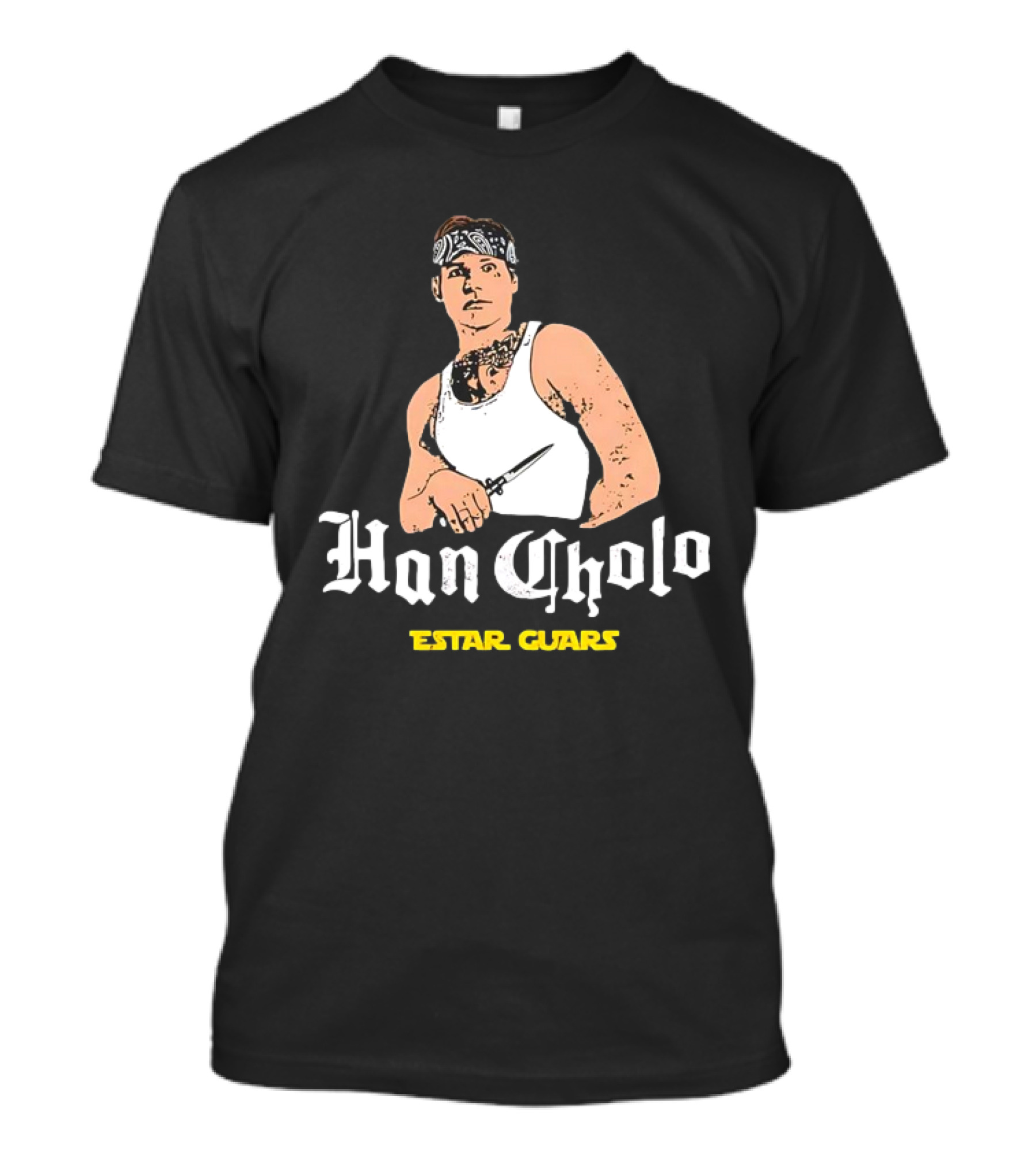 Han Cholo Estar Guars Tank Top Bandana Knife T-Shirt