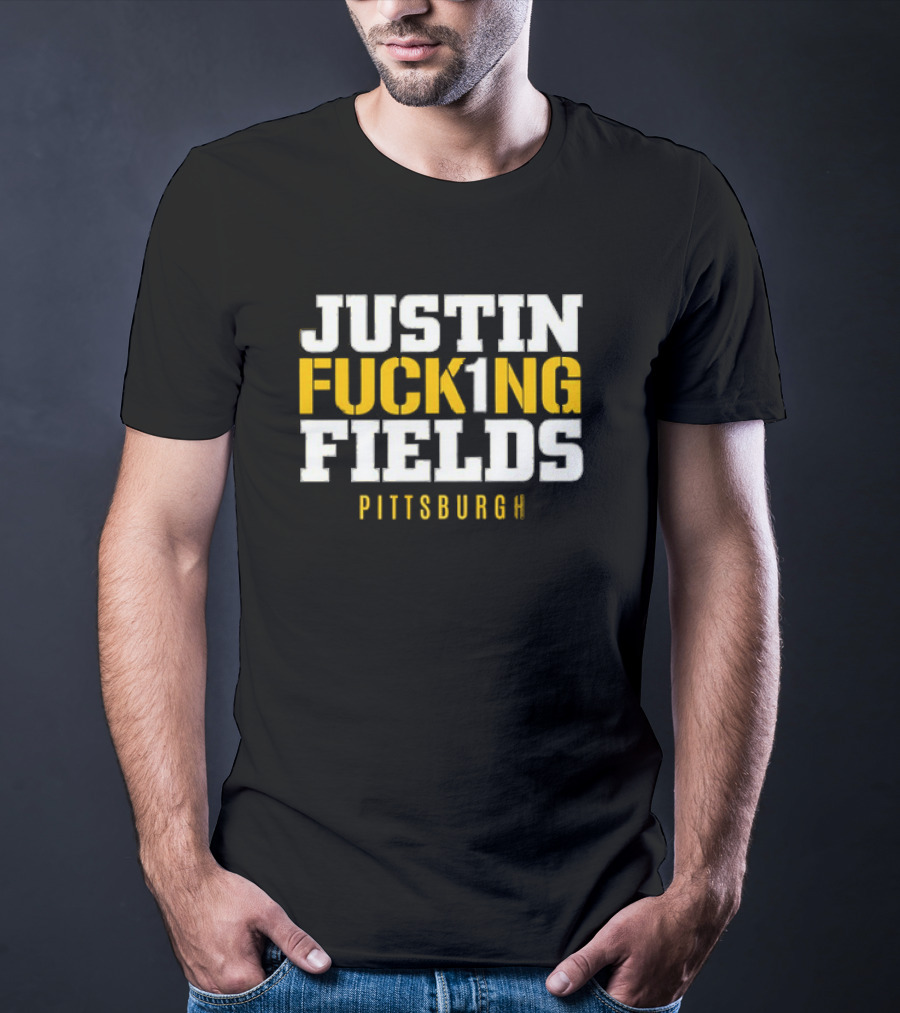 Pittsburgh Justin Fck1ng Fields T-Shirt