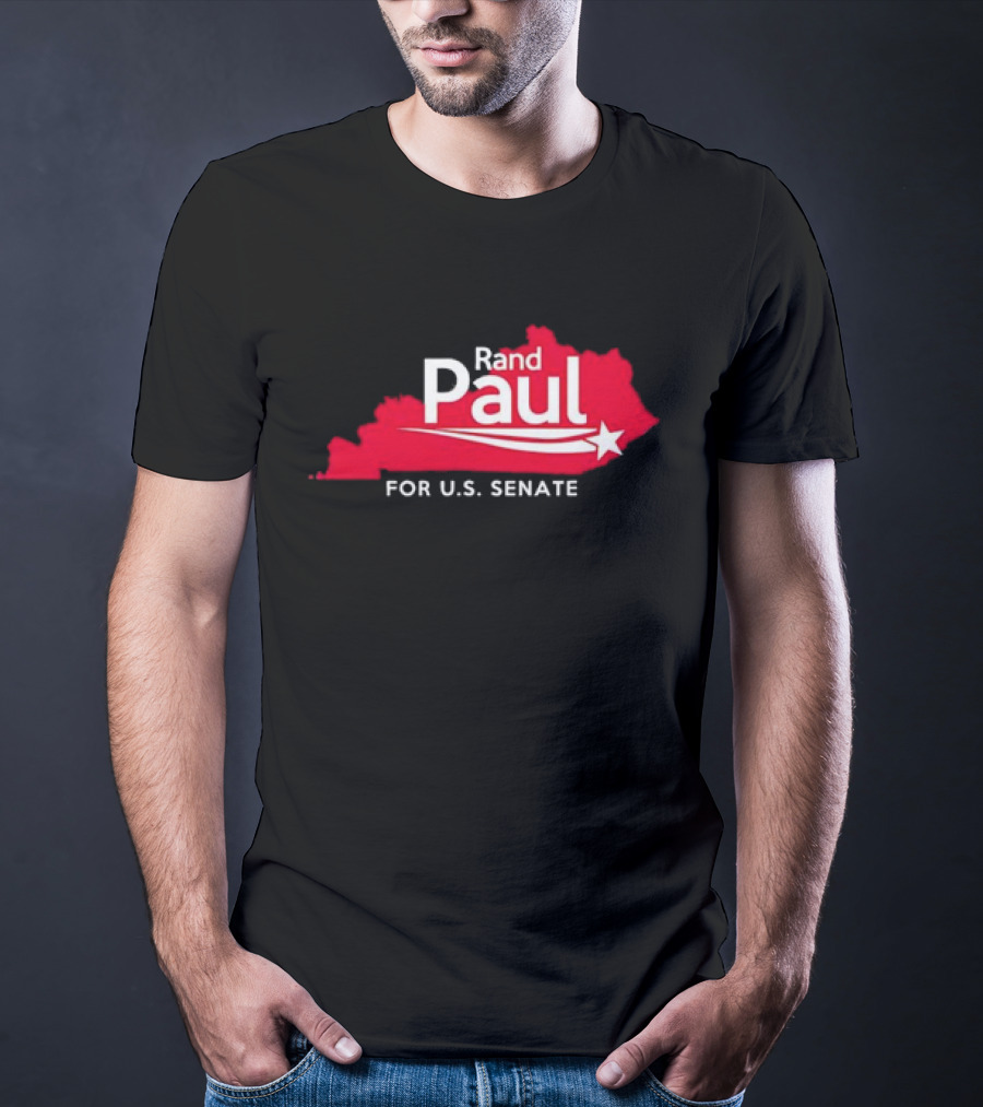 Rand Paul For U.S. Senate Kentucky Map Campaign T-Shirt