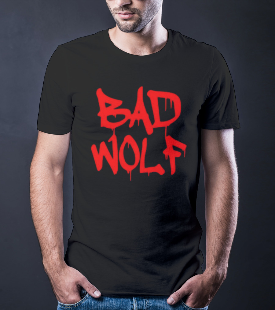 Weaver Bad Wolf Dripping Red Graffiti T-Shirt