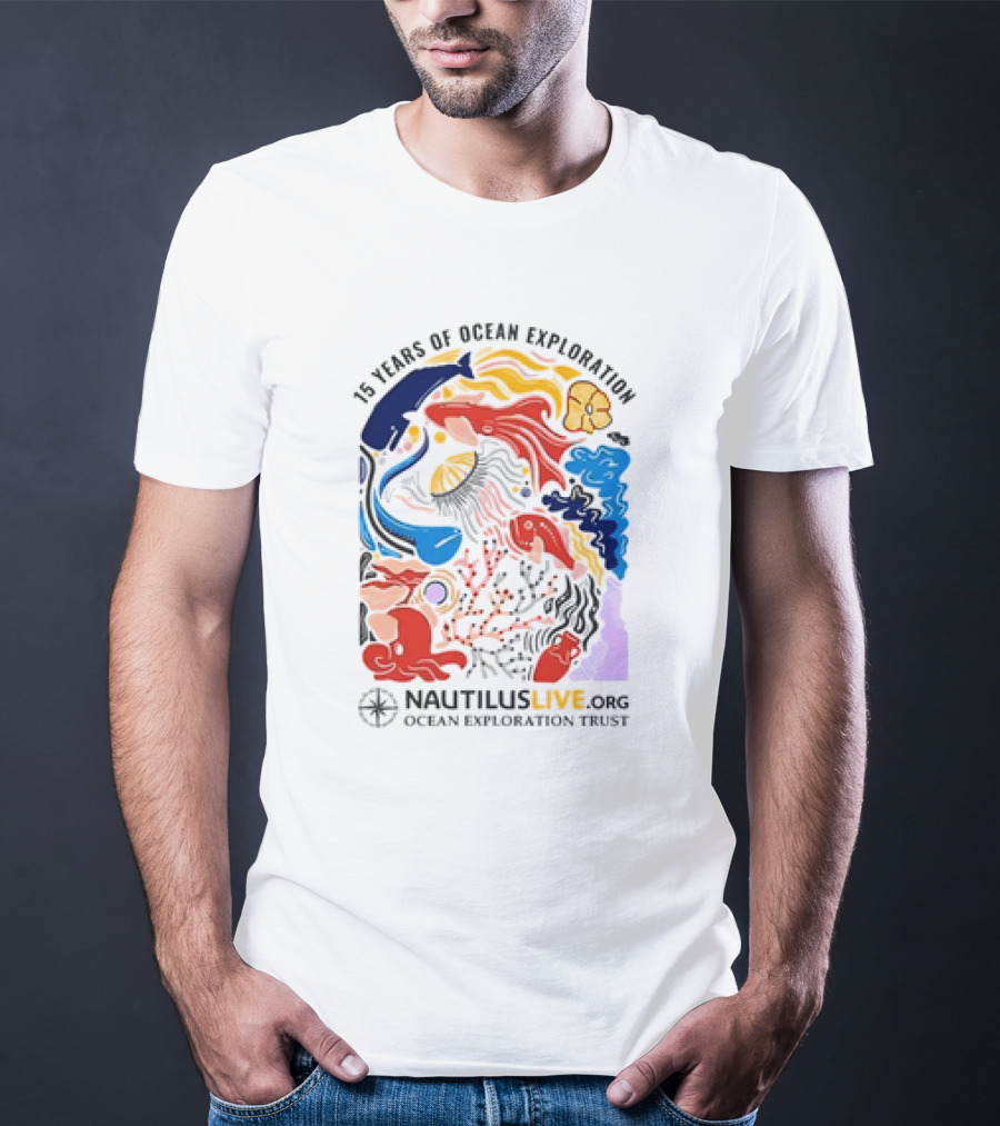 15 Years Of Ocean Exploration Nautilus Live Ocean Exploration Trust T-Shirt