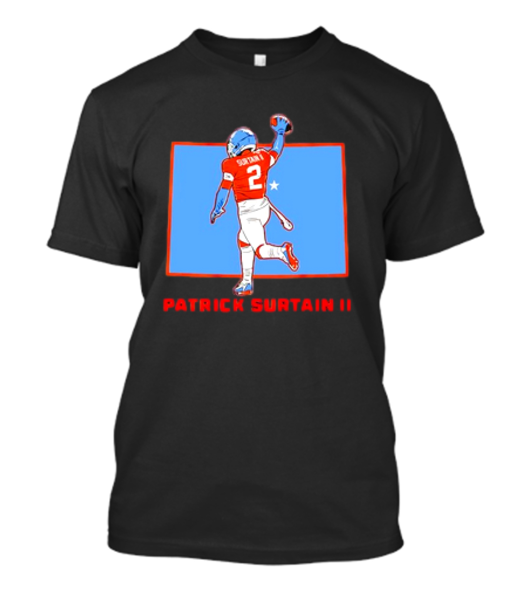 Patrick Surtain II Denver State Star NFLPA Football T-Shirt