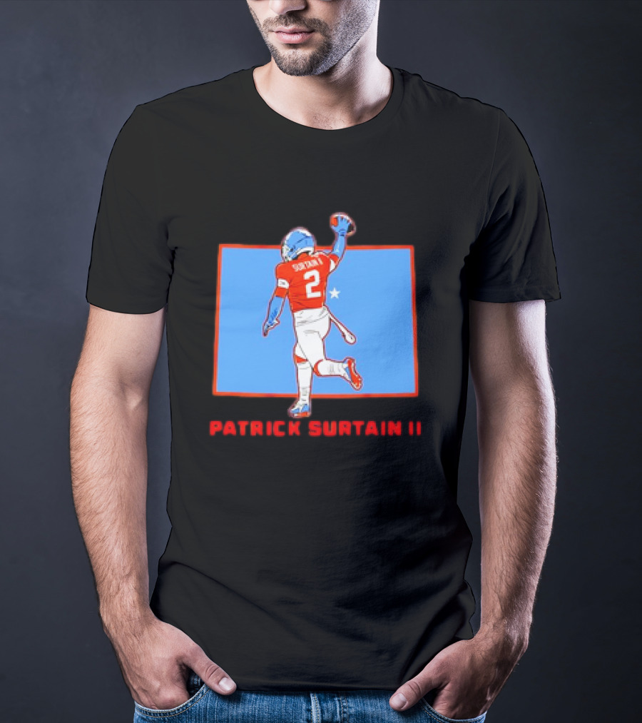 Patrick Surtain II Denver State Star NFLPA Football T-Shirt